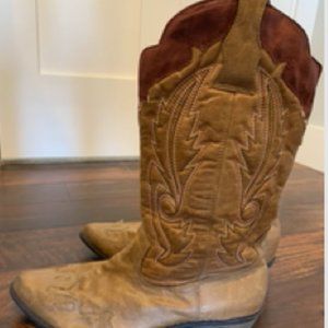 Womens Coconuts Cowbow Boots